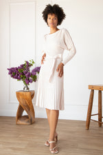 AVA SWEATER DRESS in SANCERRE