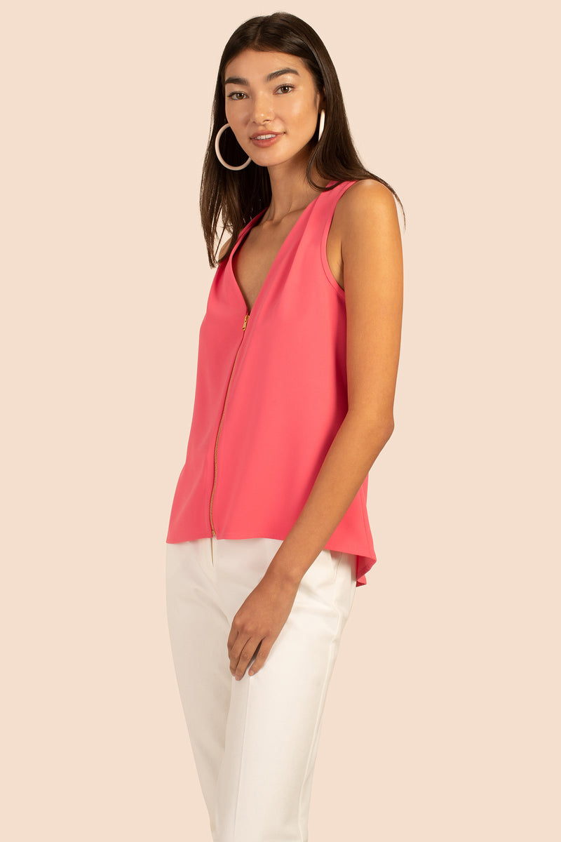 BANNING TOP in WATERMELON RED additional image 3