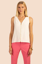 BANNING TOP in WHITEWASH additional image 5