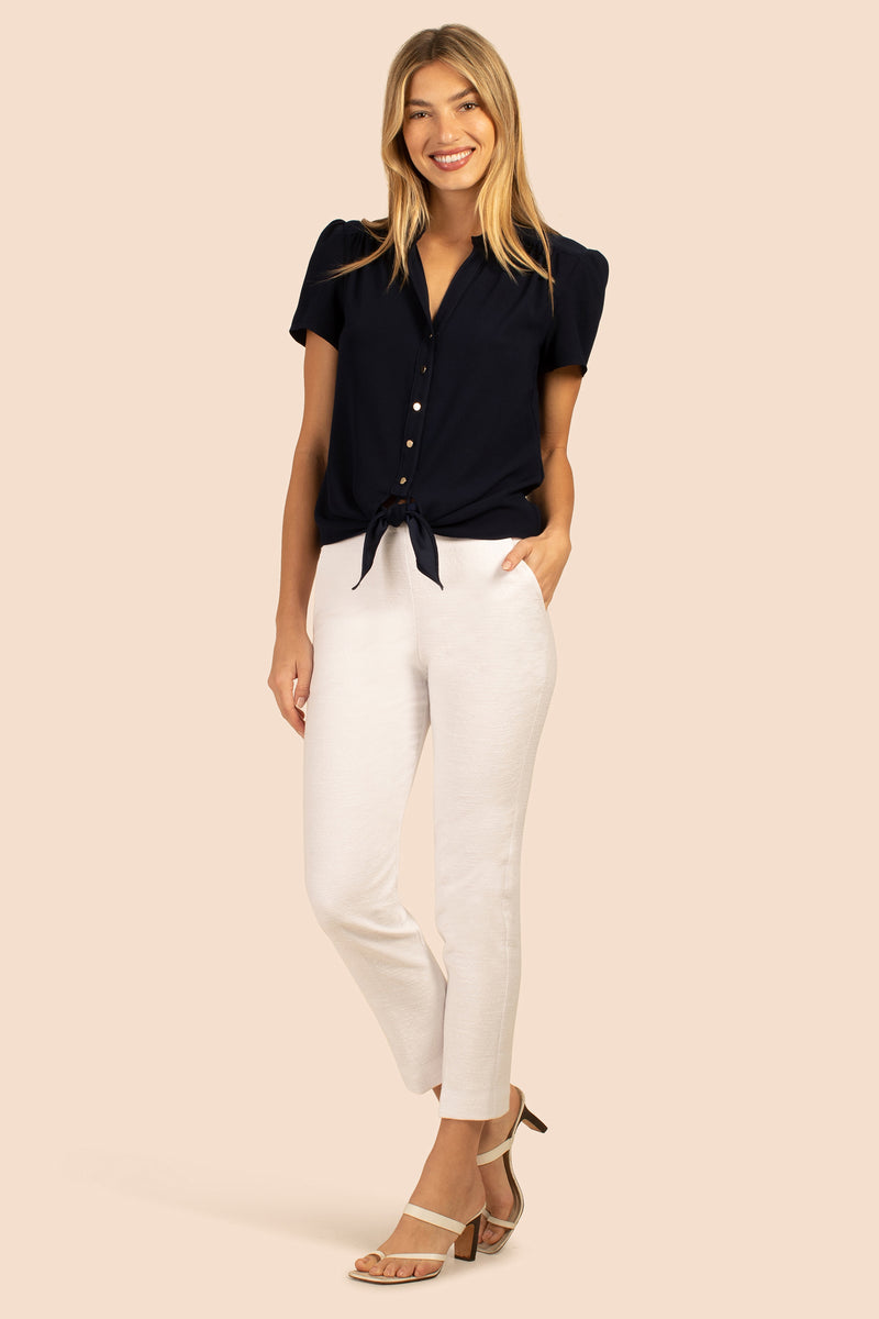 POP PANT in WHITE additional image 3