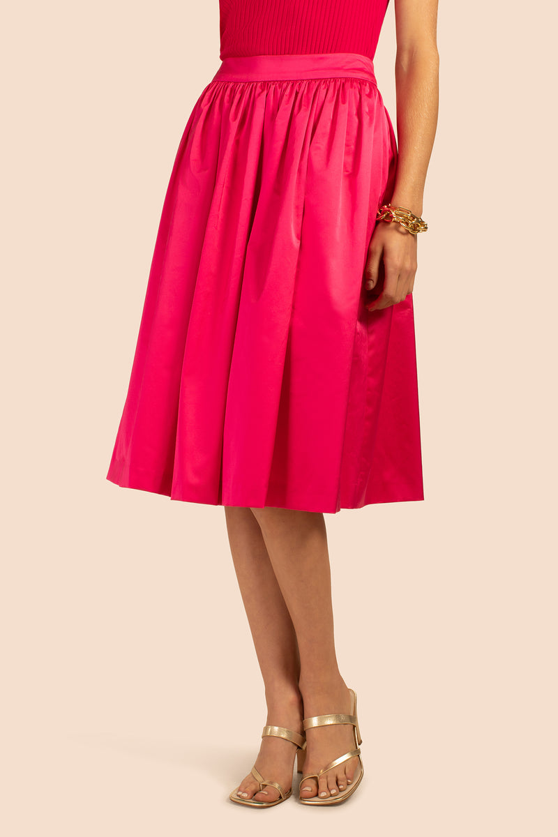 SWANK SKIRT in BERRY PINK