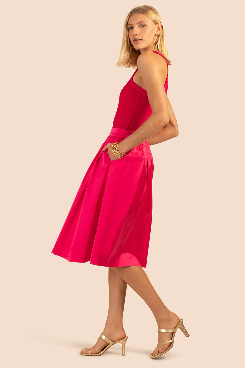 SWANK SKIRT in BERRY PINK additional image 2