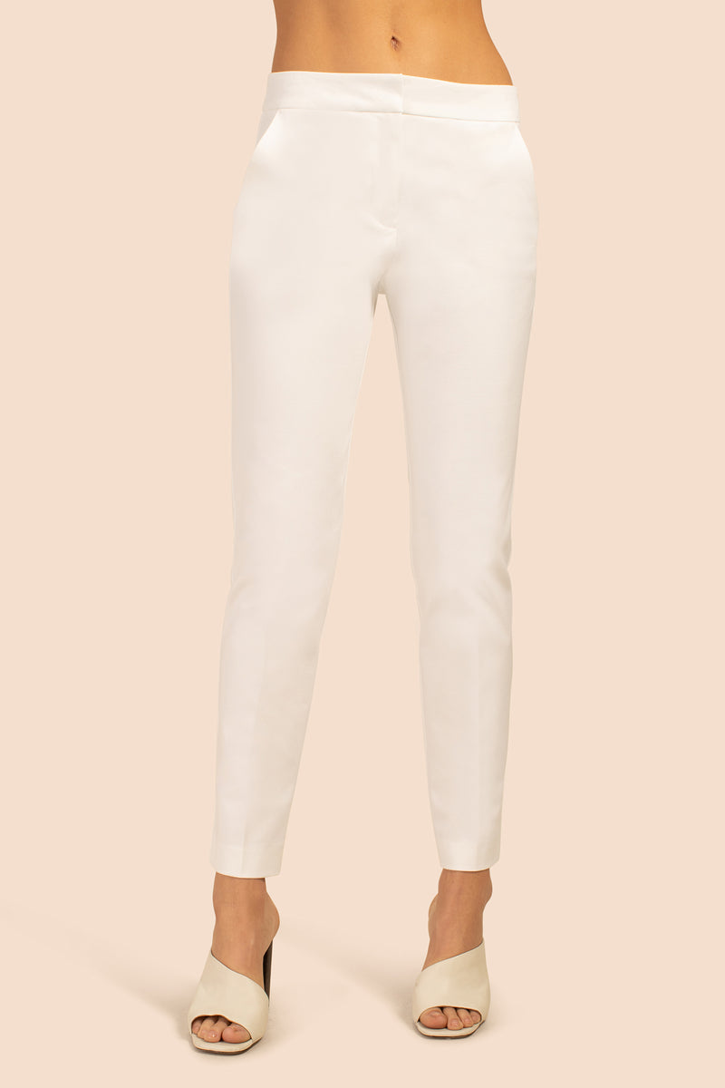 AUBREE 2 PANT in WHITE
