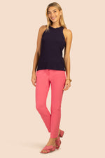 CONTINENTAL TANK TOP in INDIGO additional image 2