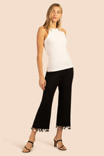 CONTINENTAL TANK TOP in WHITE additional image 9