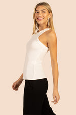 CONTINENTAL TANK TOP in WHITE additional image 10