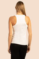 CONTINENTAL TANK TOP in WHITE additional image 8