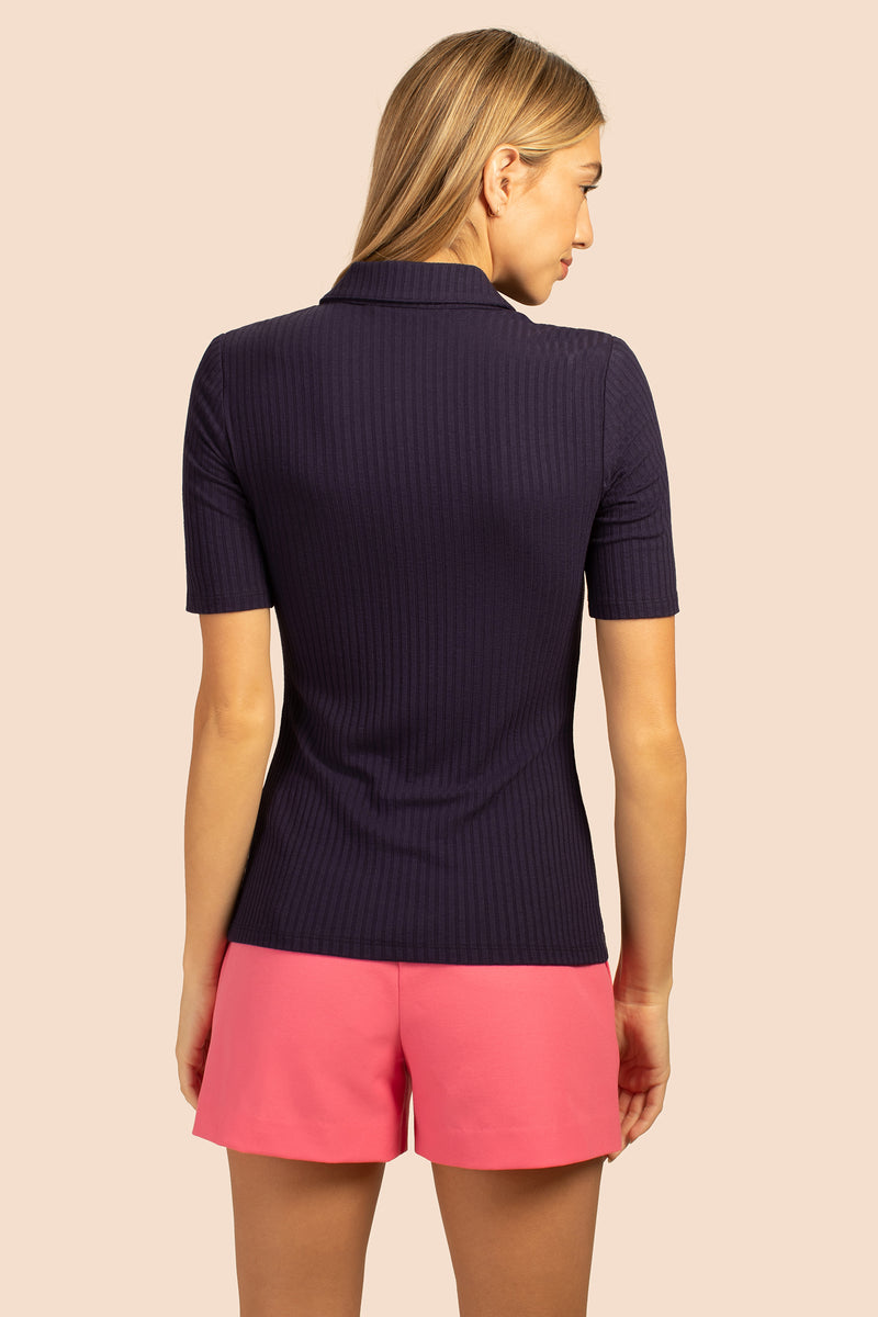 NISHI 2 TOP in INDIGO additional image 1