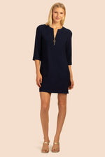 VERSED DRESS in INDIGO additional image 4