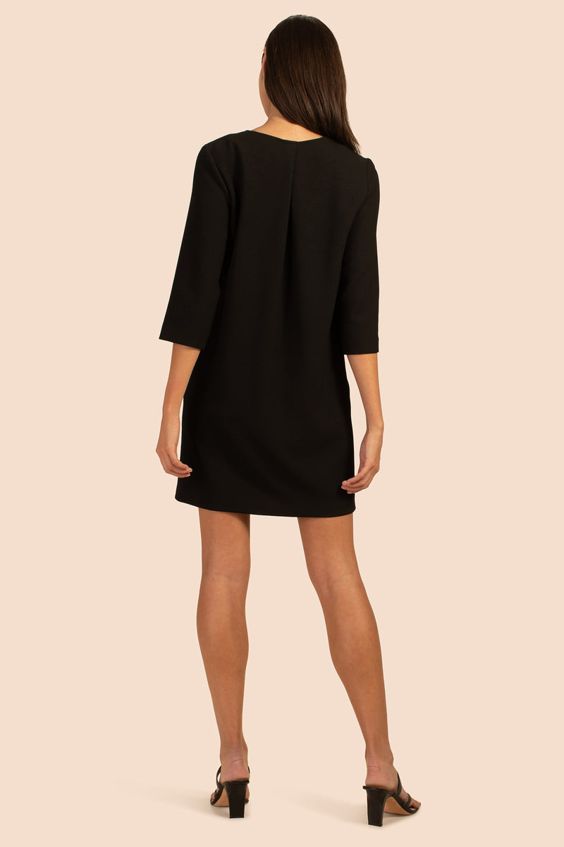 VERSED DRESS in BLACK additional image 1