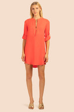 KAIKO 2 DRESS in POPPY ORANGE