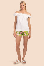 DINAH TOP in WHITE additional image 5