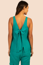 LANAH TOP in TEAL additional image 5