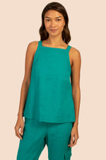 LANAH TOP in TEAL additional image 4