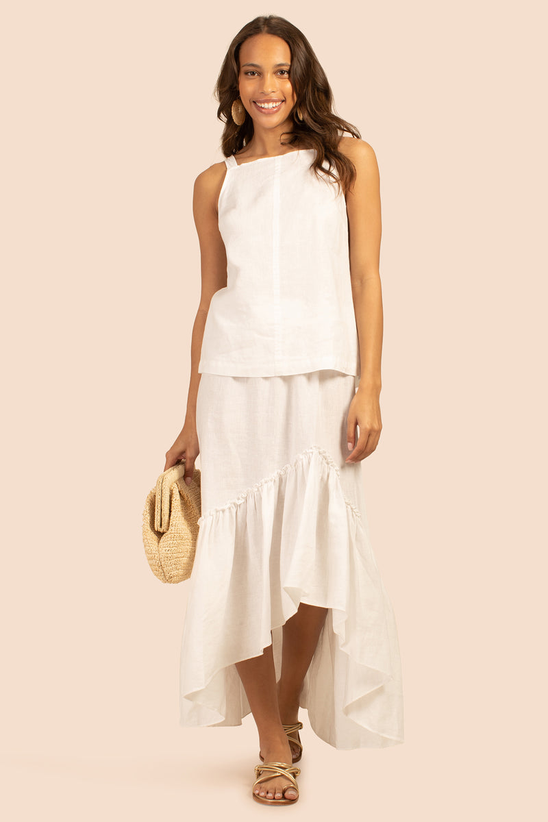 LANAH TOP in WHITE additional image 3