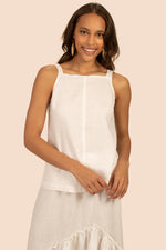 LANAH TOP in WHITE