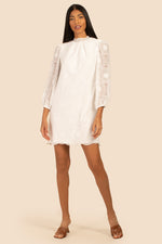 PALM COLONY DRESS in WHITEWASH additional image 2