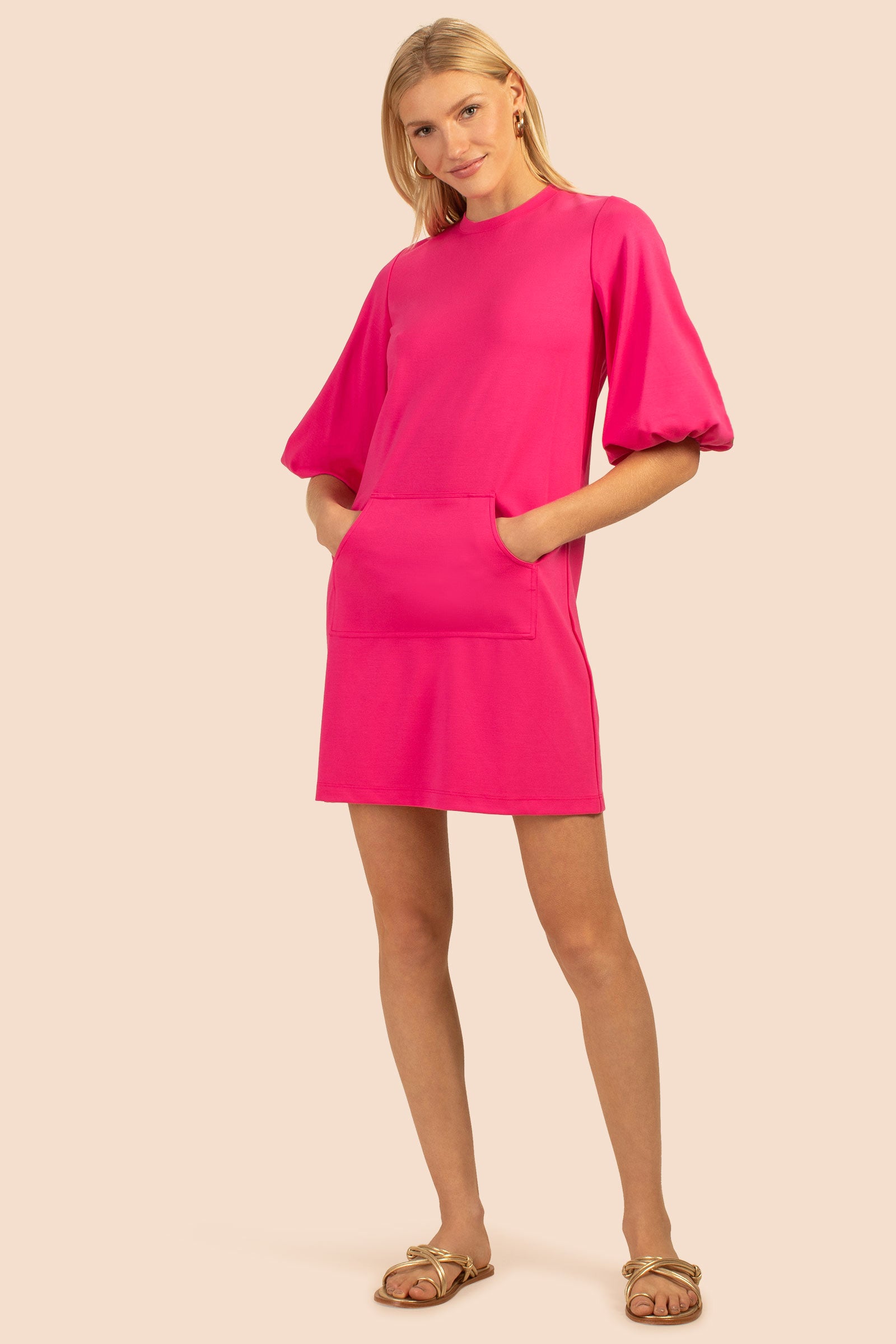 Trina Turk Neutra Shift Dress - Pink - XSmall