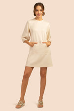 NEUTRA DRESS in IVORY additional image 3