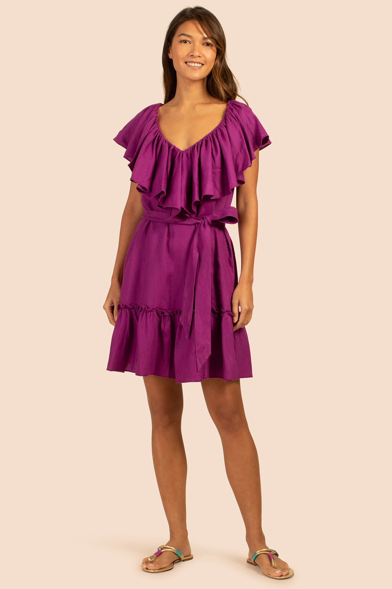 VACATION DRESS in WILD ASTER additional image 5