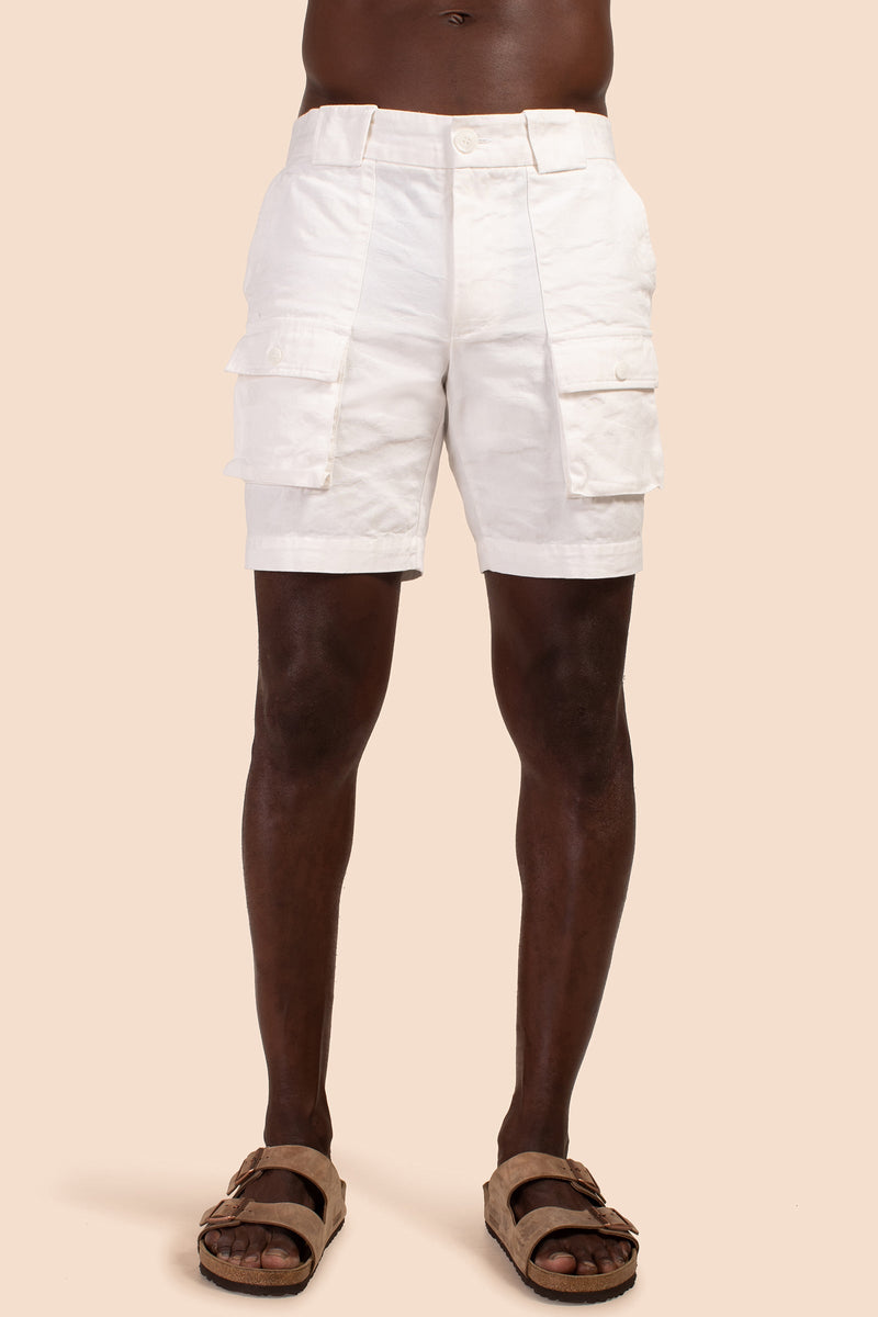 VENTURA SHORT in WHITE