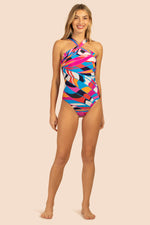 RIO REVERSIBLE HIGH NECK ONE PIECE in MULTI additional image 3