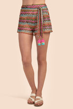 ISEREE CROCHET SHORT in SUGARBERRY/MULTI