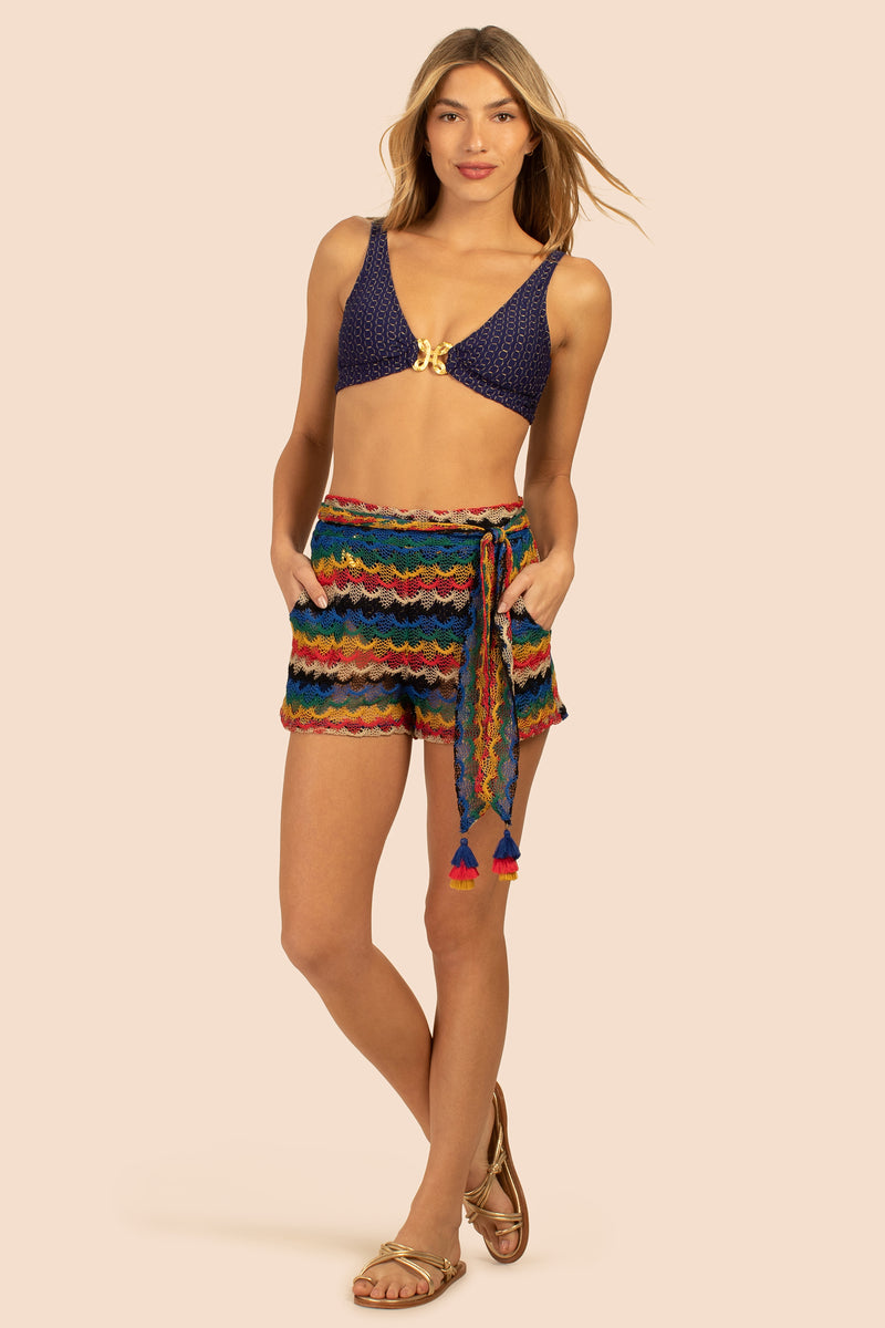 ISEREE CROCHET SHORT in MULTI additional image 6