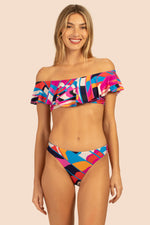 RIO REVERSIBLE FRENCH CUT BOTTOM in MULTI additional image 4