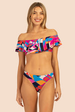 RIO REVRSBLE FRENCH CUT BOTTOM in MULTI additional image 7