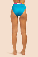 RIO REVERSIBLE HIGH WAIST SWIM BOTTOM in MULTI additional image 4