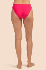 MONACO SOLIDS FRENCH-CUT SWIM BOTTOM in GERANIUM ORANGE additional image 5