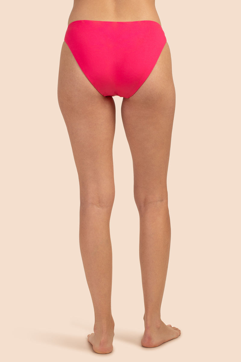 MONACO SOLIDS FRENCH-CUT SWIM BOTTOM in GERANIUM ORANGE additional image 5