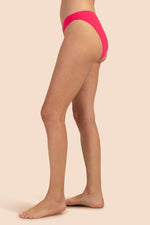 MONACO SOLIDS FRENCH-CUT SWIM BOTTOM in GERANIUM ORANGE additional image 6