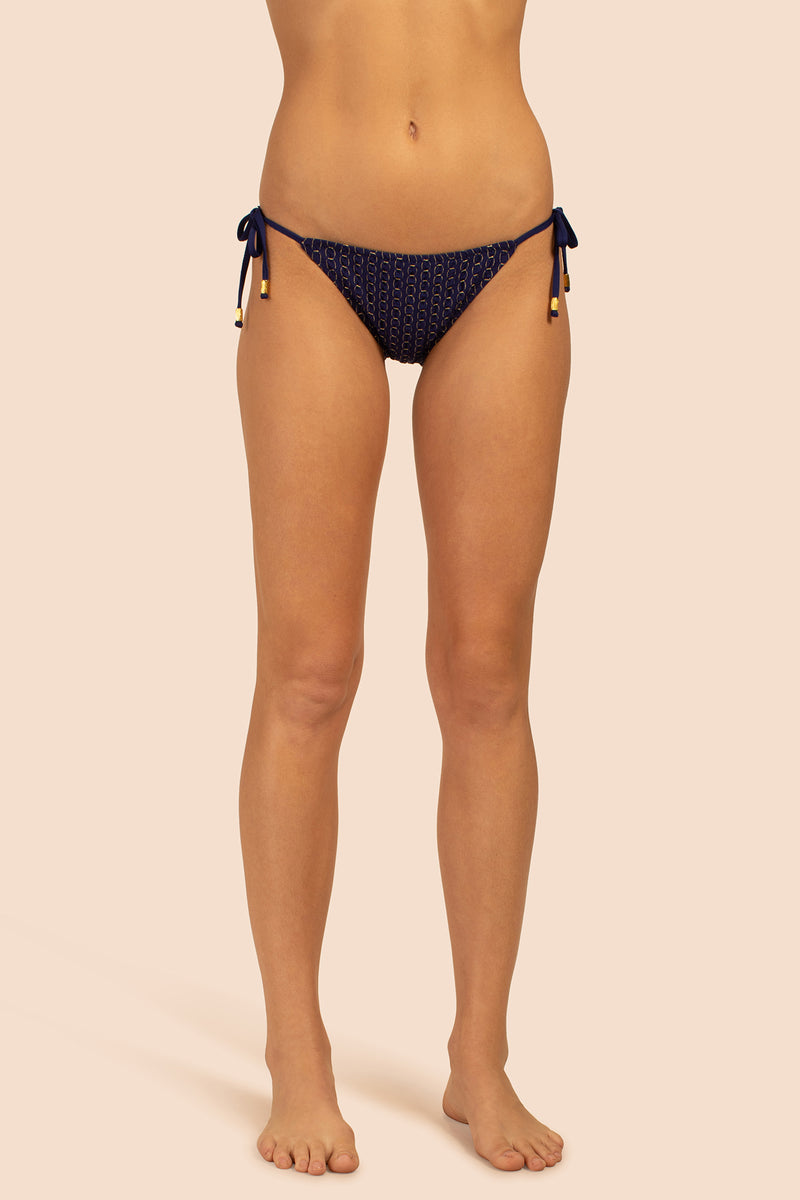 ADELINE TIE SIDE BOTTOM in NAVY