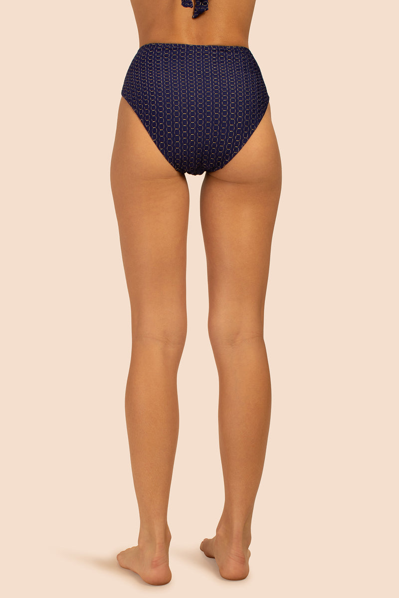ADELINE HIGH WAIST SWIM BOTTOM in NAVY additional image 1