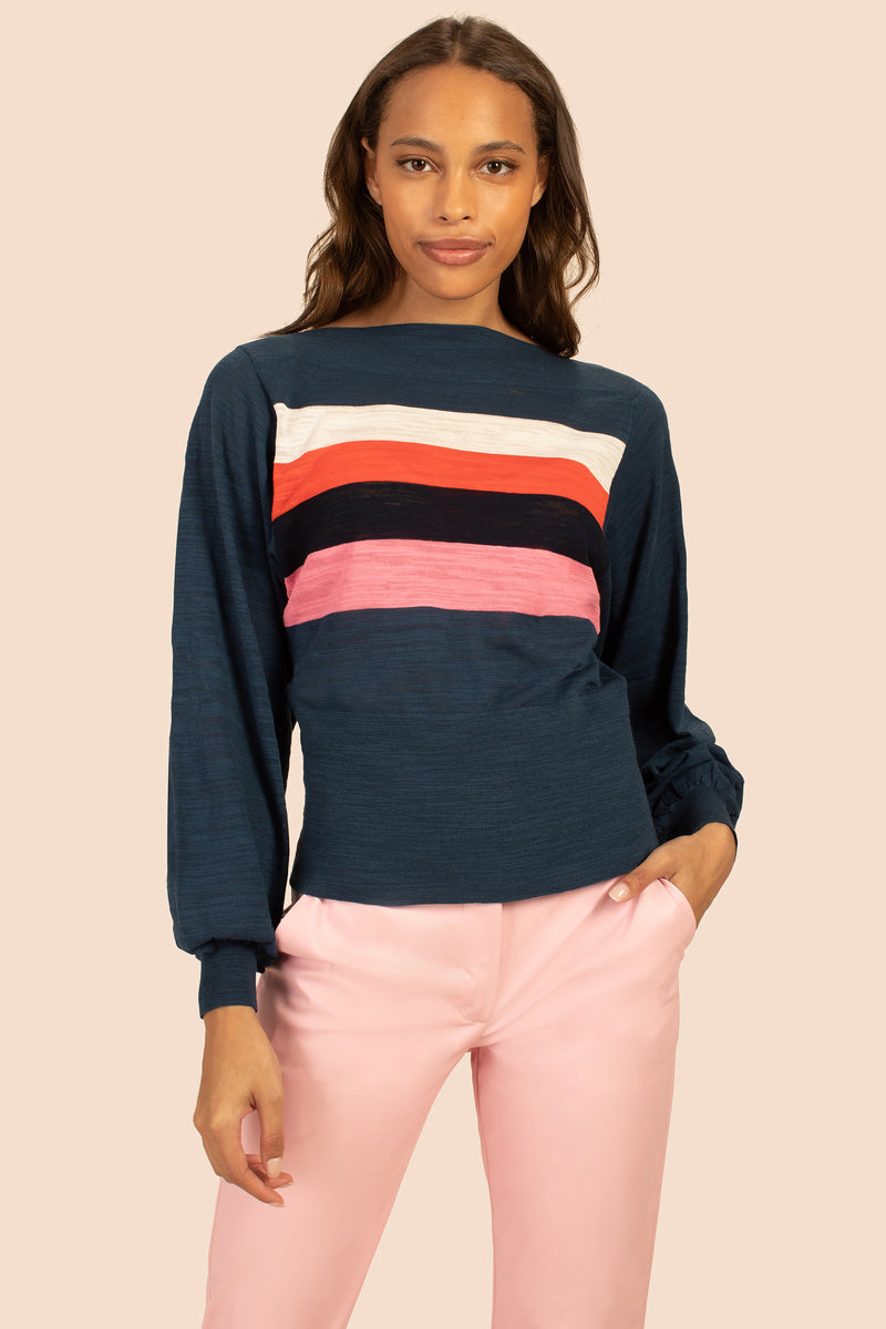 RAMONA PULLOVER SWEATER in MULTI