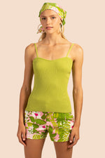 INFUSION SWEATER CAMI in CACTI additional image 3