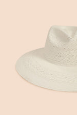 FREYA REDWOOD HAT in WHITE additional image 1