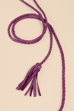 ADA FRINGE SOGA BELT in ORCHID PURPLE additional image 1