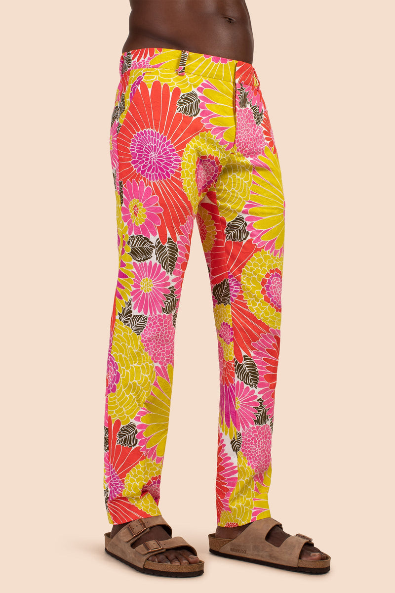CLYDE SLIM TROUSER in MULTI additional image 2