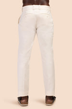 CLYDE SLIM TROUSER in WHITEWASH additional image 1