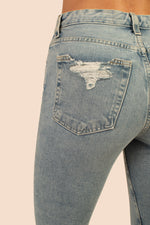 AG ALEXXIS SLIM JEAN in LIGHT BLUE additional image 4