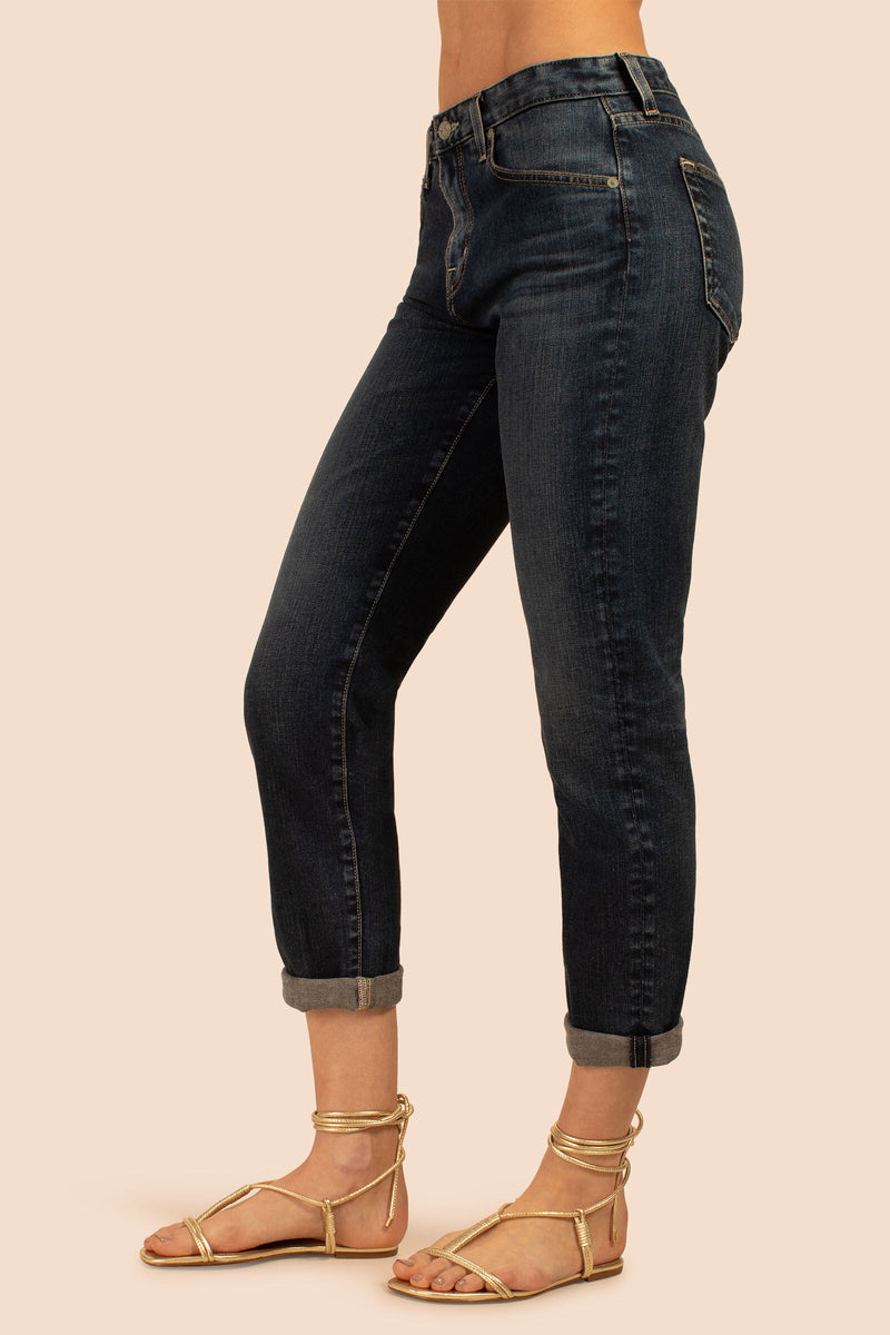 AG DARK WASH SLOUCHY SLIM EX-BOYFRIEND JEAN in INDIGO additional image 2