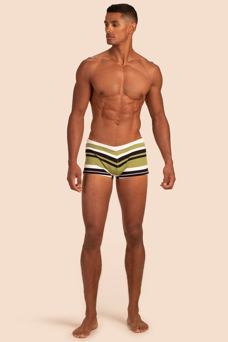 MONTEGO BAY SWIM TRUNK in OLIVE additional image 2