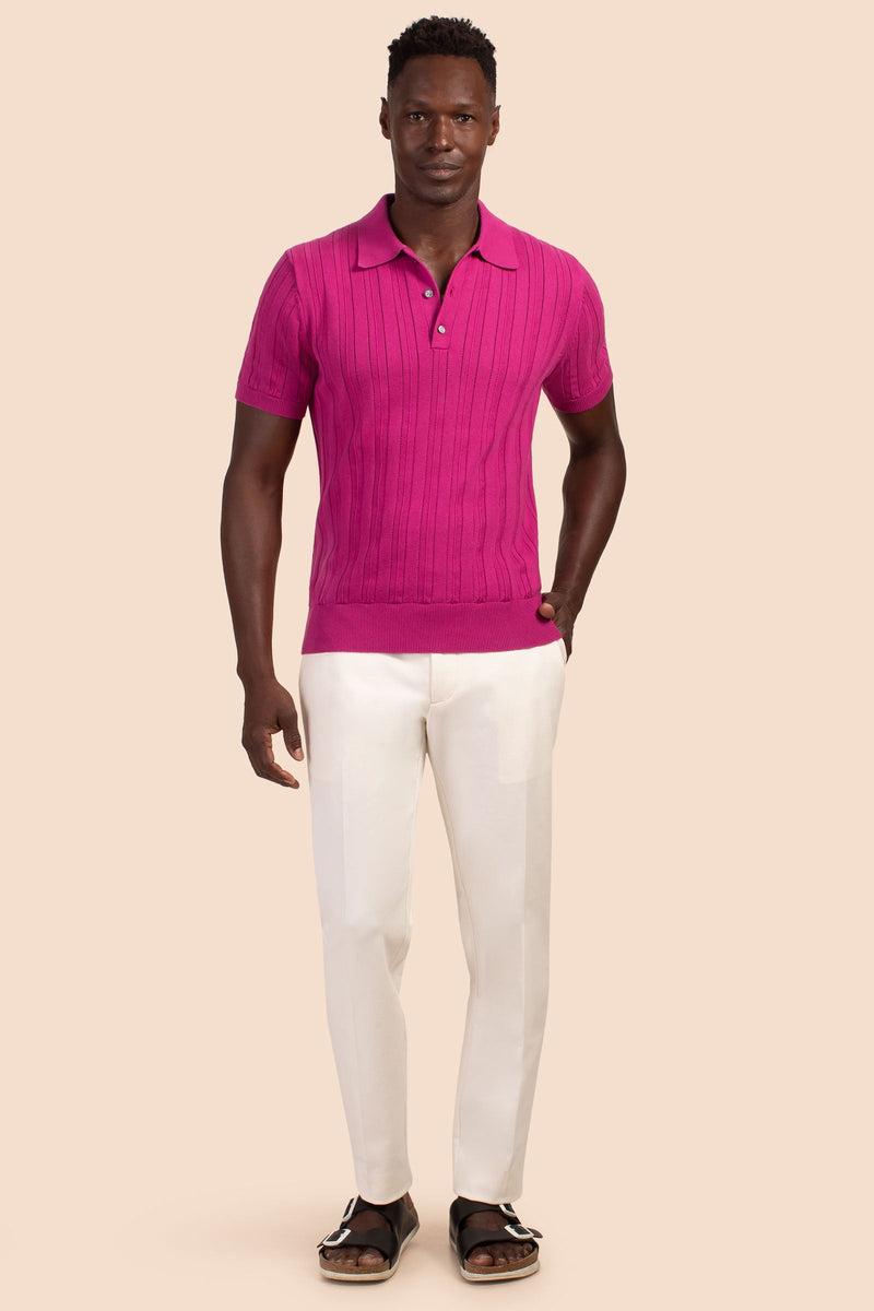 CLYDE SLIM TROUSER in WHITEWASH additional image 3