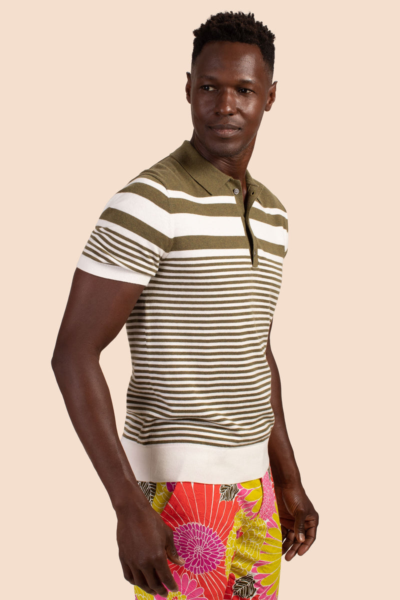OAKLAND SHORT SLEEVE POLO in SAGUARO additional image 3