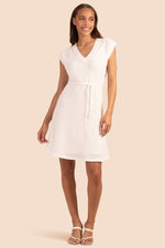 MCGOWAN DRESS in WHITEWASH