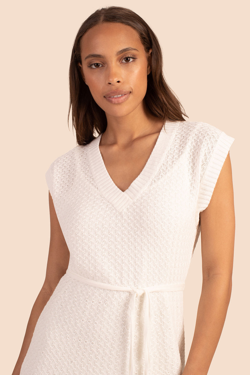MCGOWAN DRESS in WHITEWASH additional image 2