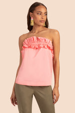 PROSPER TOP in FLAMINGO PINK additional image 1